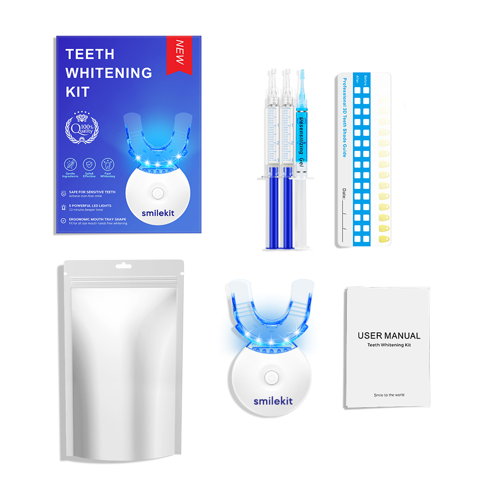 Teeth Whitening Kit - 5X LED L – Teeth Whitening With Peroxide recenzja i cena