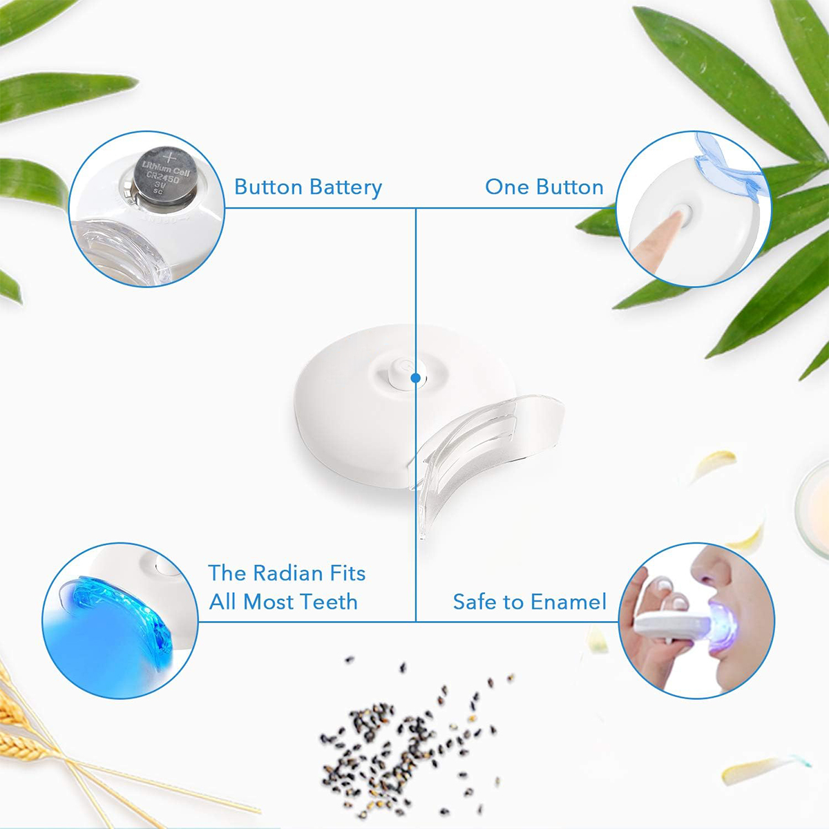 Teeth Whitening Kit - 5X LED L – Teeth Whitening With Peroxide recenzja i cena