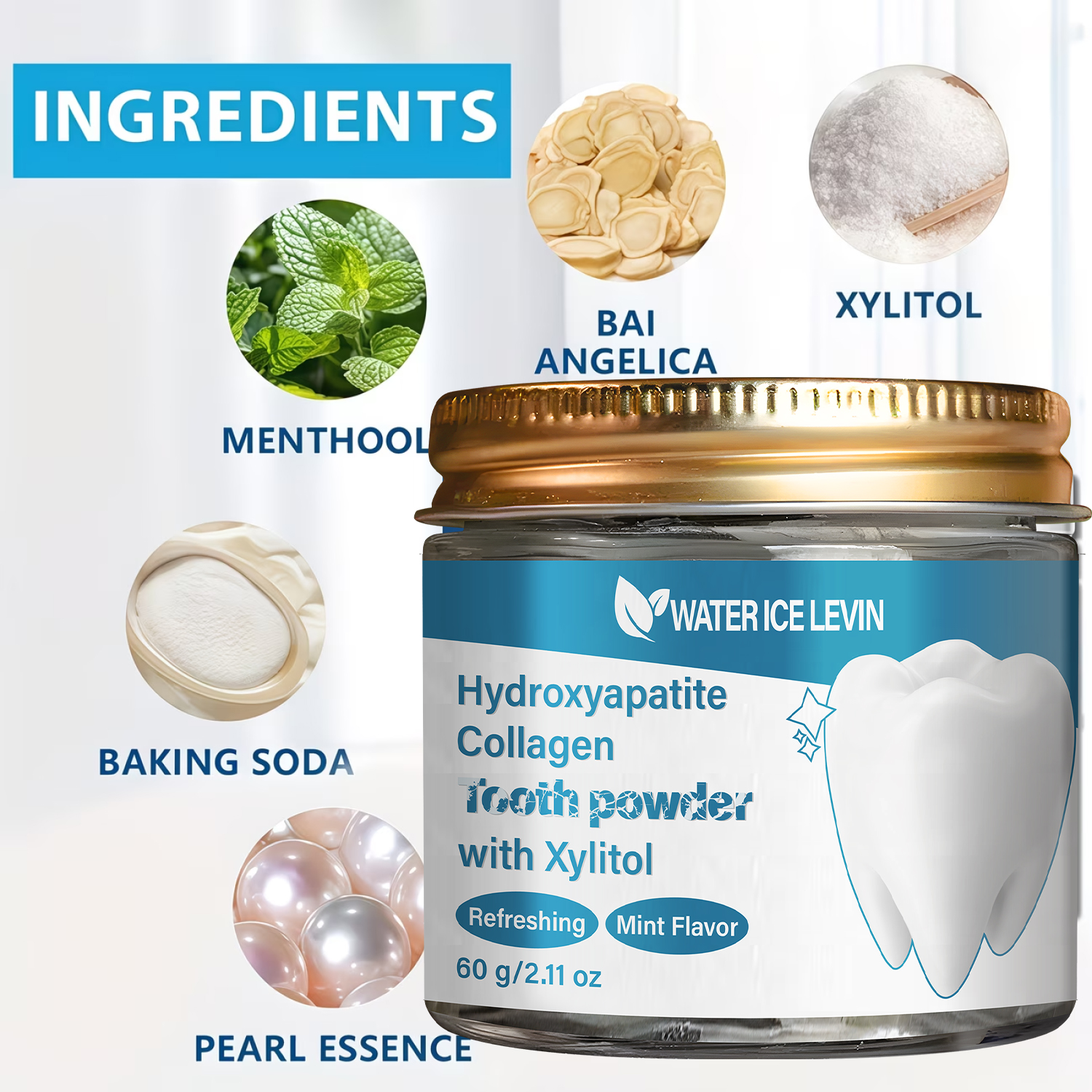 Hydroxyapatite Collagen Tooth  – Teeth Whitening Xylitol recenzja i cena