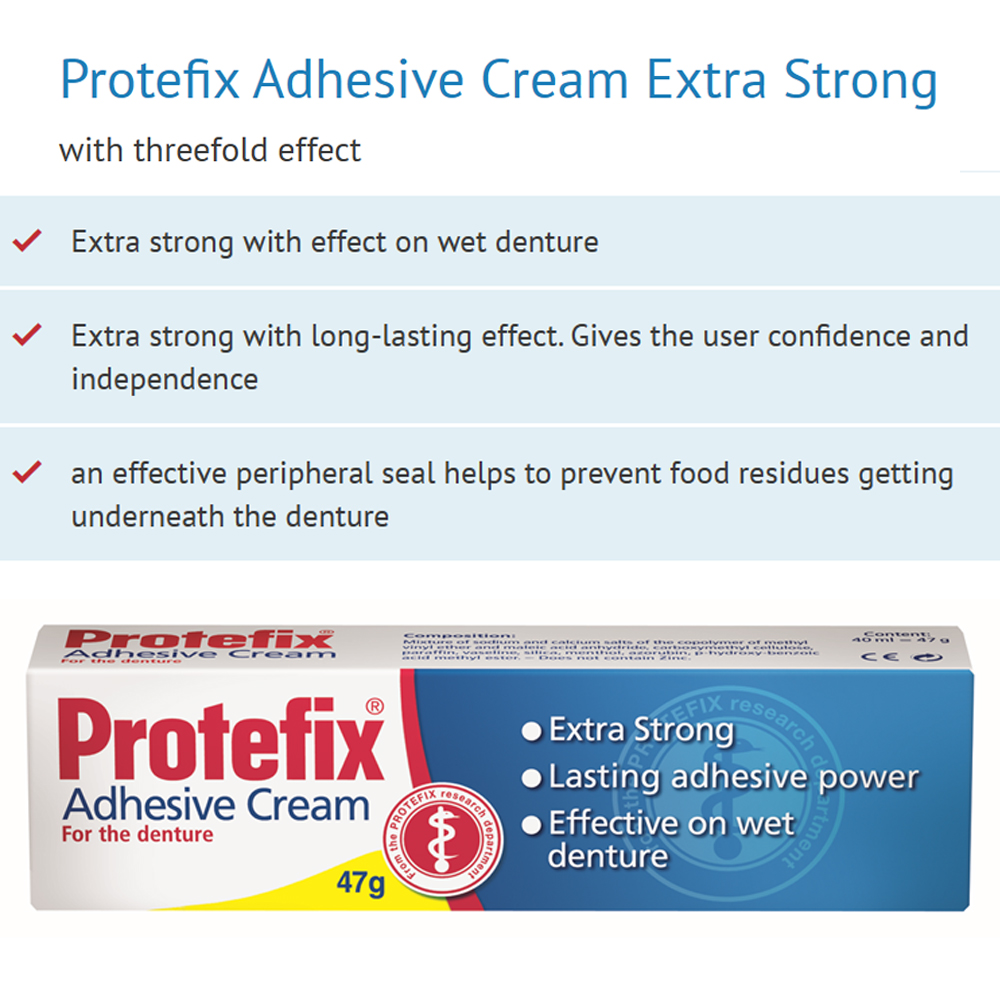 Protefix Adhesive Cream For De – Teeth Whitening Opalescence recenzja i cena