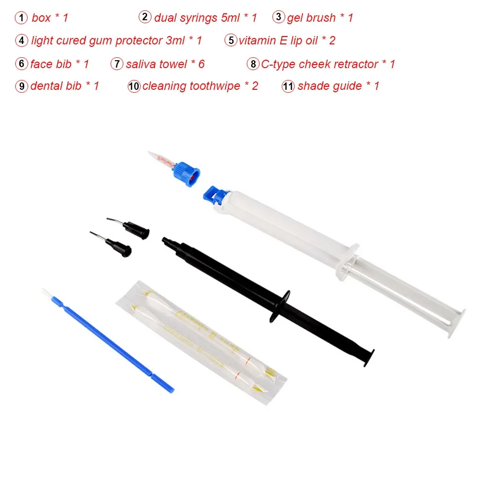 Dentist Clinic Teeth Whitening – Teeth Whitening Gel Syringes recenzja i cena