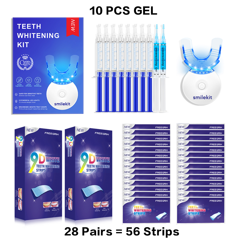 Teeth Whitening Kit - 5X LED L – Teeth Whitening With Peroxide recenzja i cena