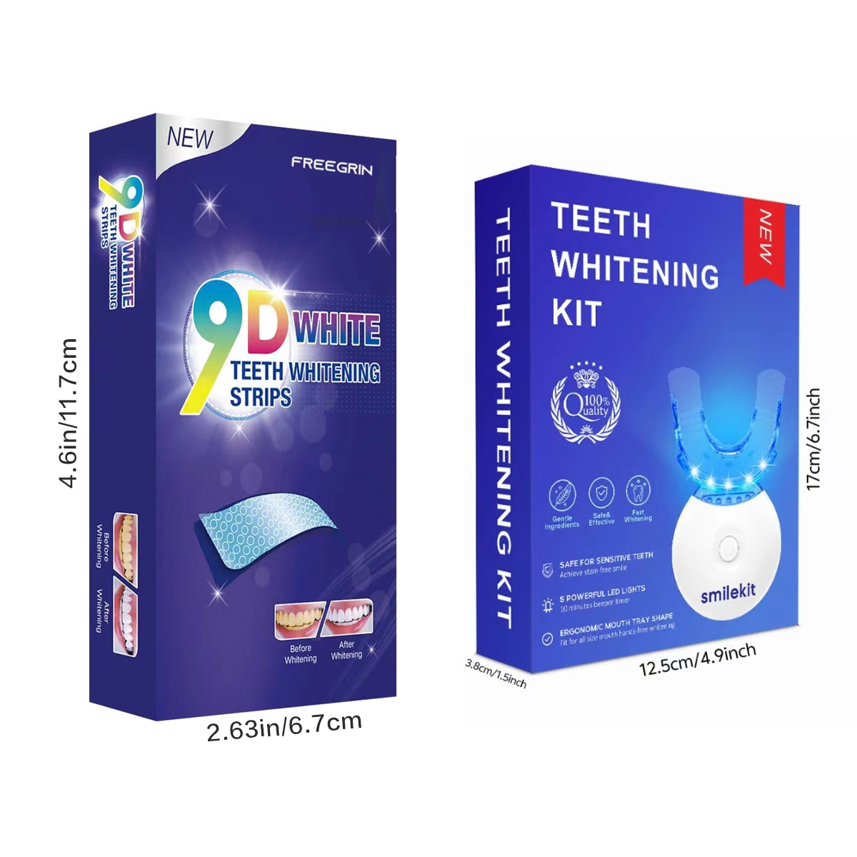 Teeth Whitening Kit - 5X LED L – Teeth Whitening With Peroxide recenzja i cena