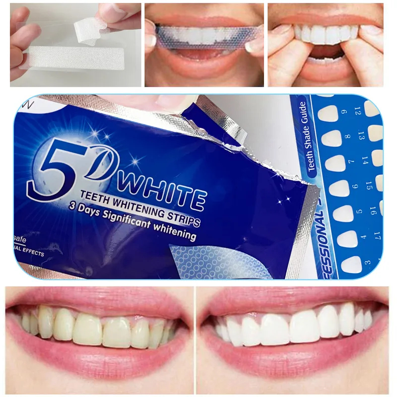 1-12pcs 5D Whitening Teeth Sti – Teeth Whitening With Peroxide recenzja i cena