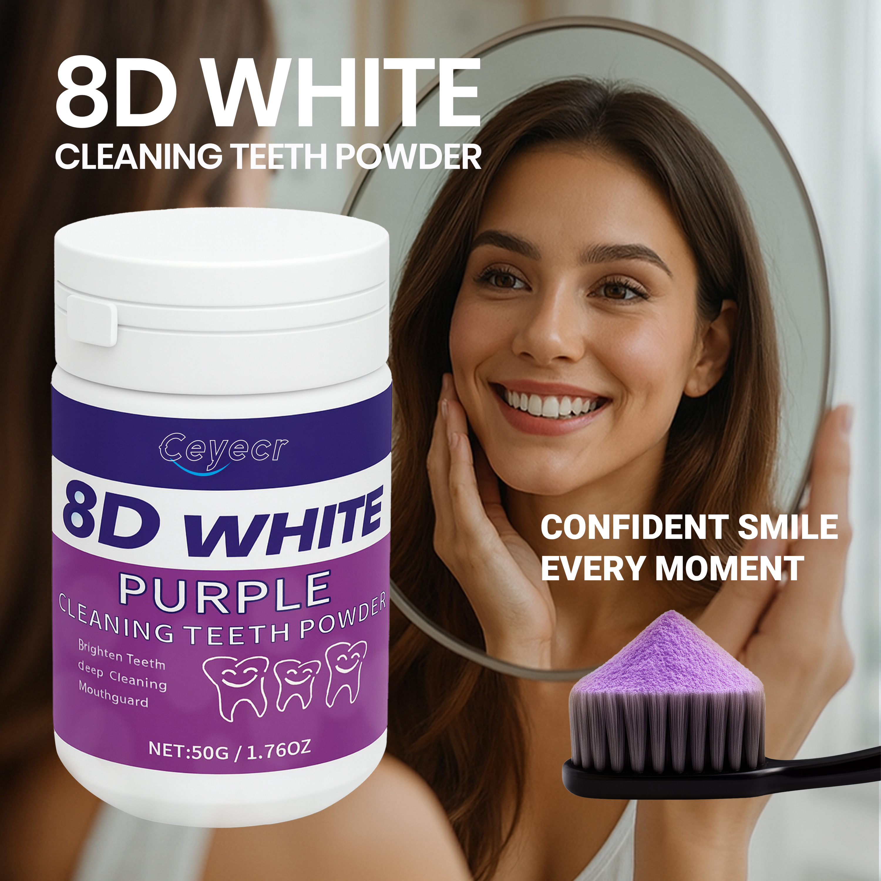 8D white Teeth Whitening Powde – Teeth Whitening Lab recenzja i cena