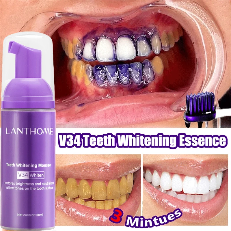 V34 Teeth Whitening Mousse Too – Teeth Whitening Xylitol recenzja i cena