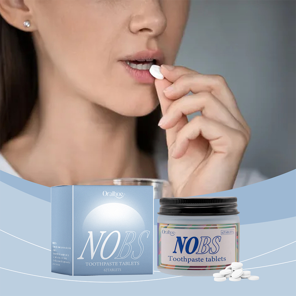 NOBS Toothpaste Tablets - Nano – Teeth Whitening Xylitol recenzja i cena