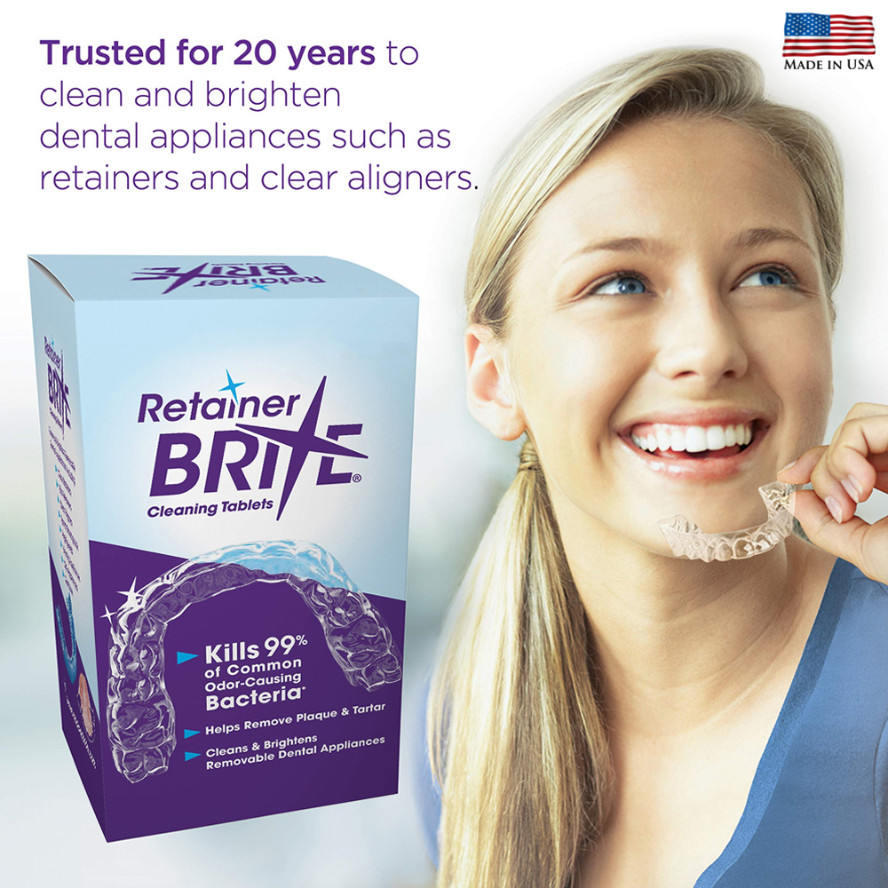 Retainer Brite Cleaning Tablet – Teeth Whitening Opalescence recenzja i cena