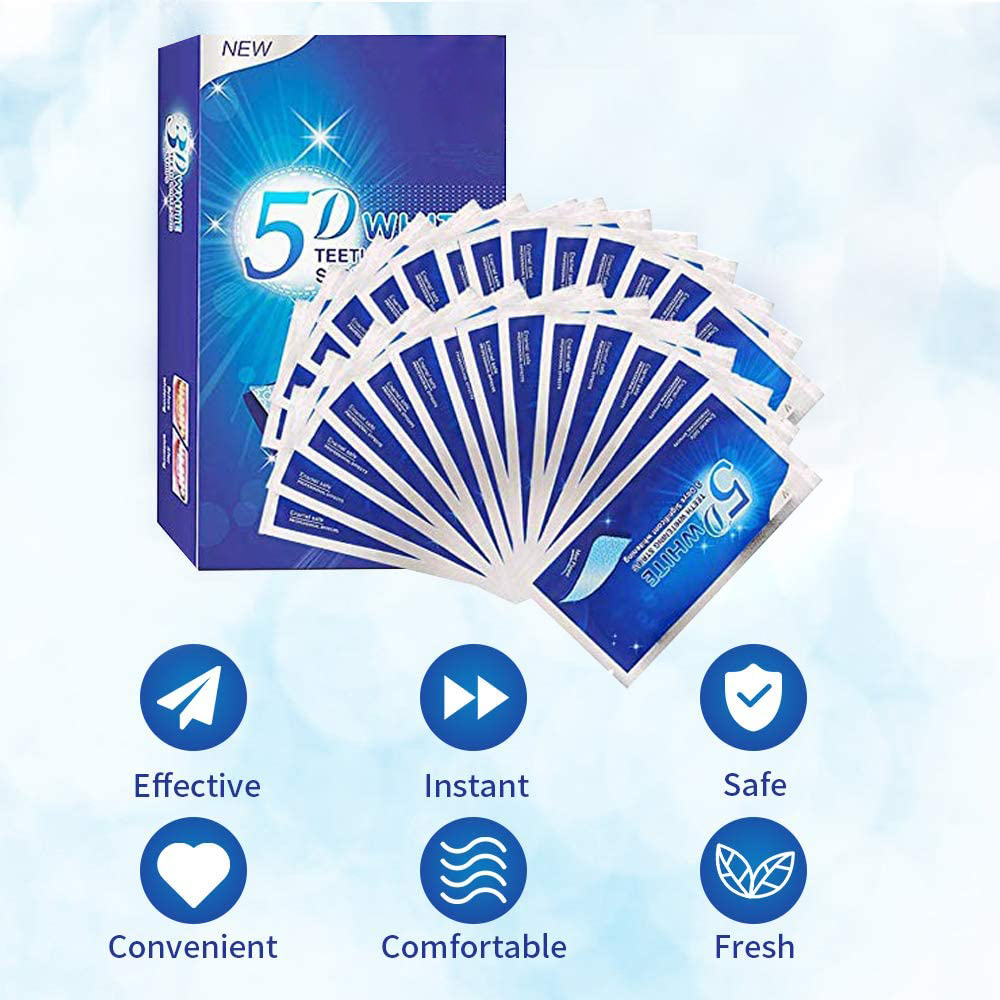 5D White Teeth Whitening Strip – Teeth Whitening With Peroxide recenzja i cena