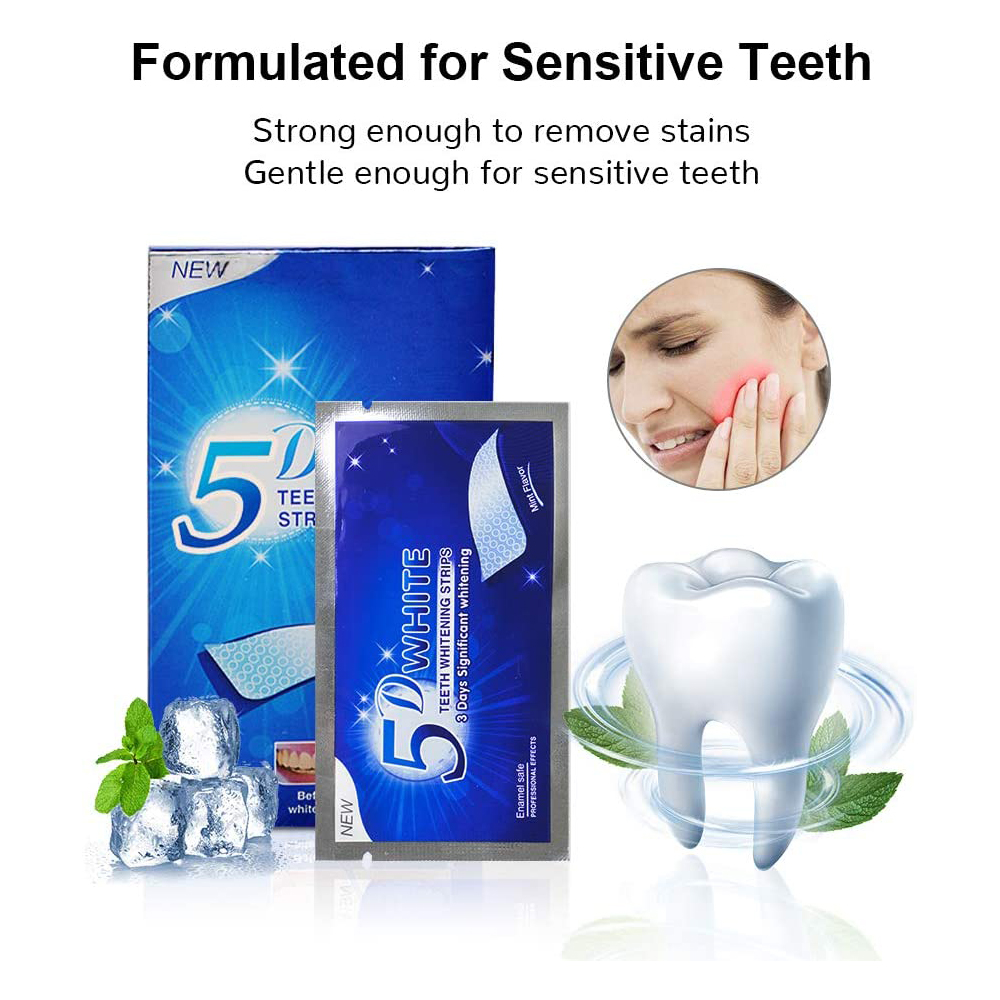 5D White Teeth Whitening Strip – Teeth Whitening With Peroxide recenzja i cena