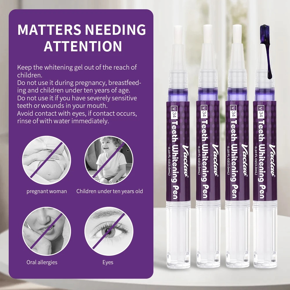 Vaclav V34 Purple teeth whiten – Teeth Whitening With Peroxide recenzja i cena