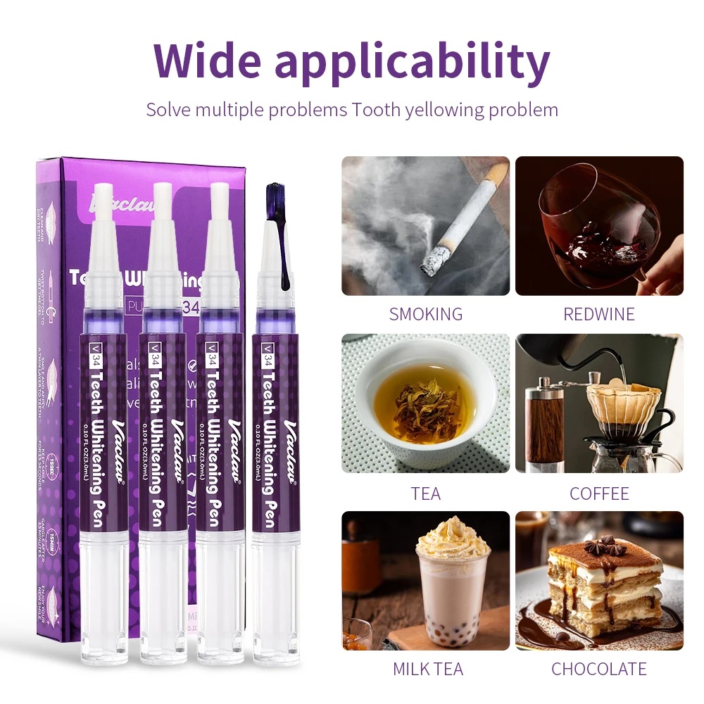 Vaclav V34 Purple teeth whiten – Teeth Whitening With Peroxide recenzja i cena